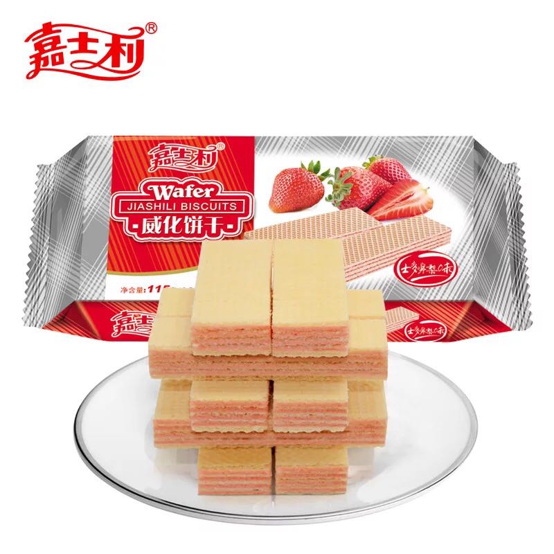 嘉士利威化果汁味115g