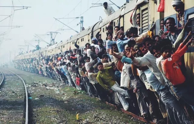 印度人口图片_印度众多人口