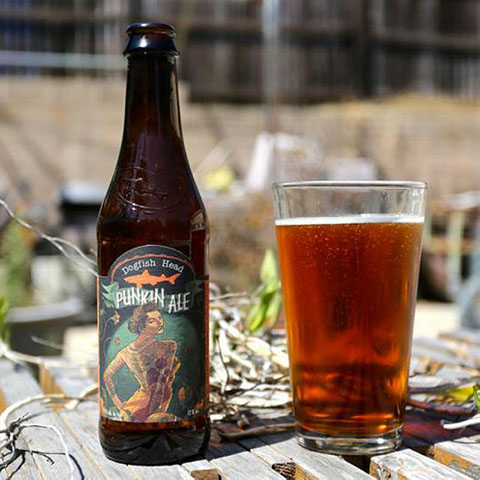 dogfish head punkih角头鲨南瓜季节啤酒 355ml美国原装进口精酿啤酒