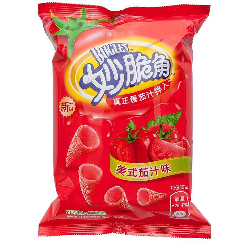 玉米妙脆角(美式茄汁味)65g/袋 新老包装随机发货
