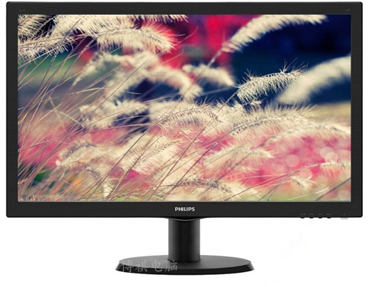 飞利浦philips 24英寸23.6 243v5qsb电脑led液晶显示器