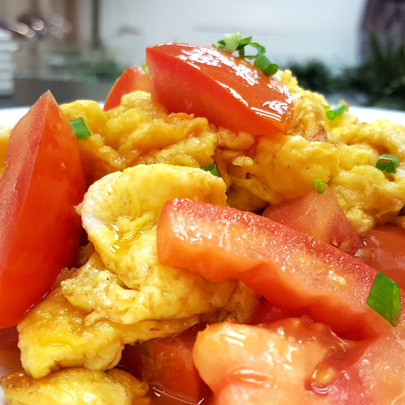 蕃茄炒鸡蛋