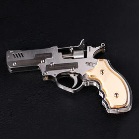 黑鹰帝国六连发不锈钢火柴枪