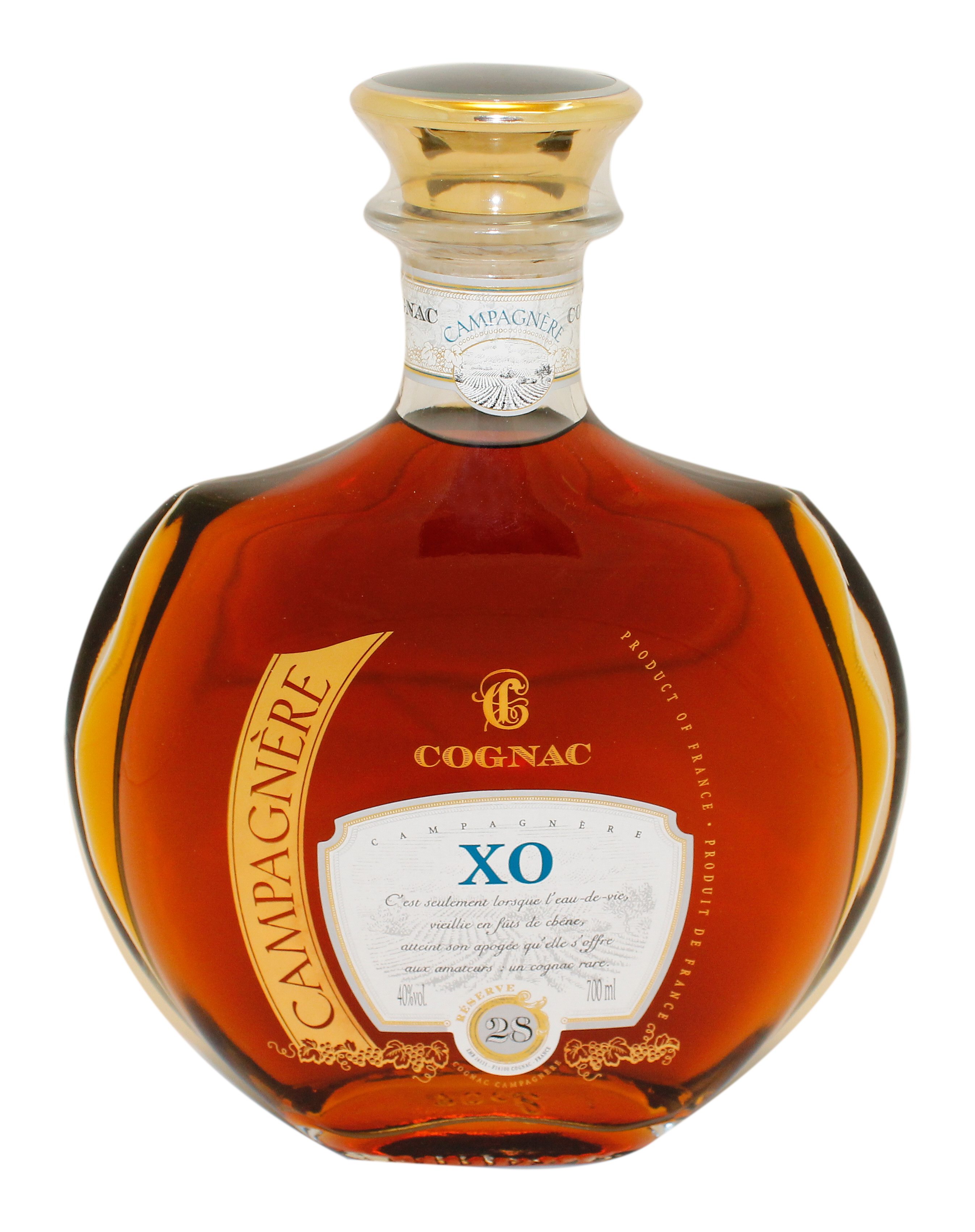 法国xo 原装进口 康葡干邑xo 28年白兰地 700ml