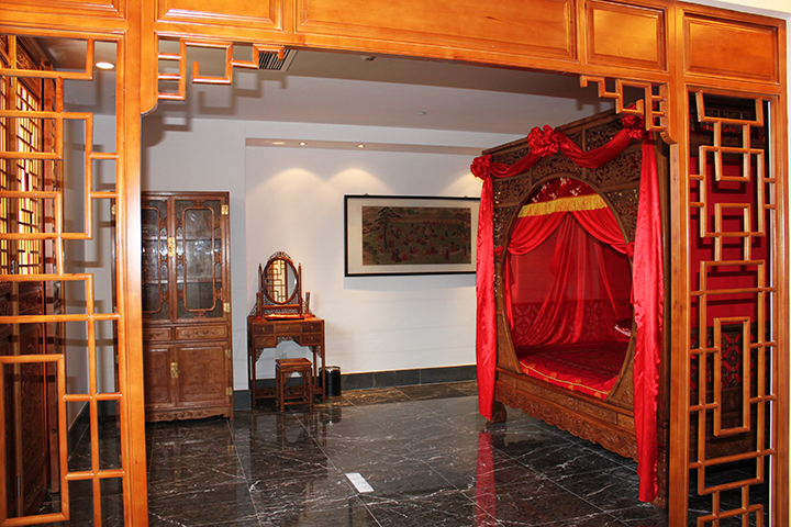 古典中式婚庆房