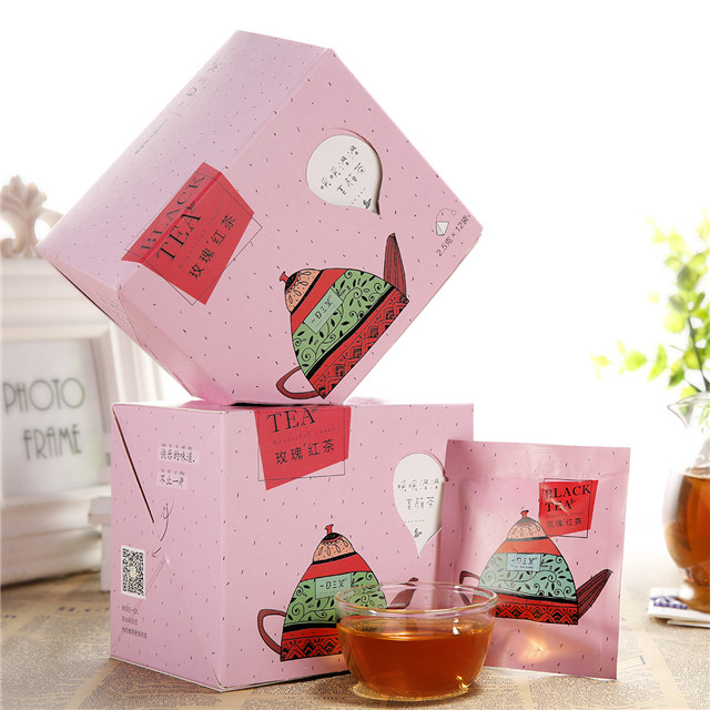 茶水间主任 玫瑰红茶(纸盒装)花草茶 袋泡茶 颜值妥妥的 2.5g*12袋