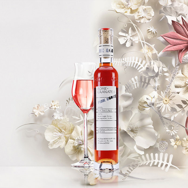 觅萄pink&gary 加拿大进口冰酒 冰红葡萄酒 甜葡萄酒 200ml
