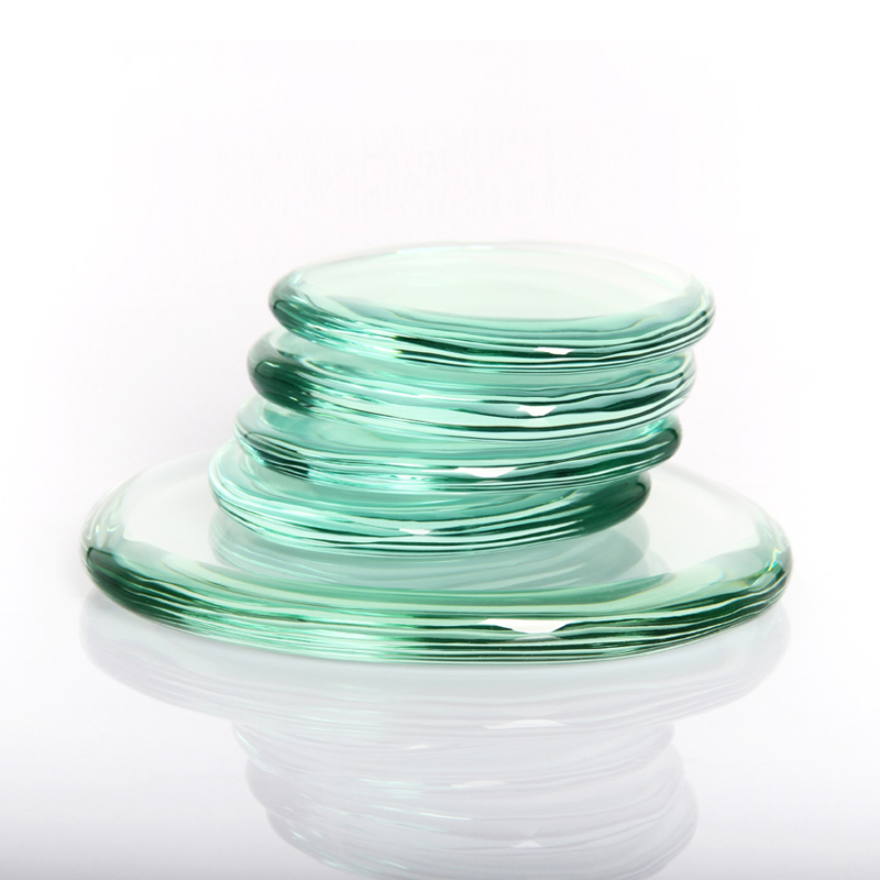 哲品家居 加厚玻璃茶杯垫壶垫套装 创意茶具隔热垫防烫垫茶道垫子