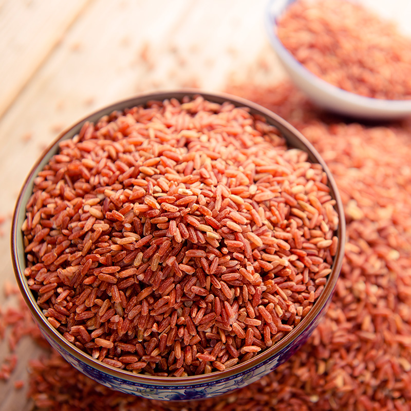 海南特产 定安农家产 1000g*3 火山岩冷泉富硒有机红米