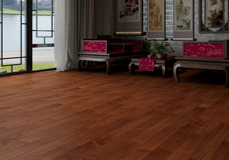 圣象地板多层实木地板f4星高环保纽约黑胡桃珍贵木种