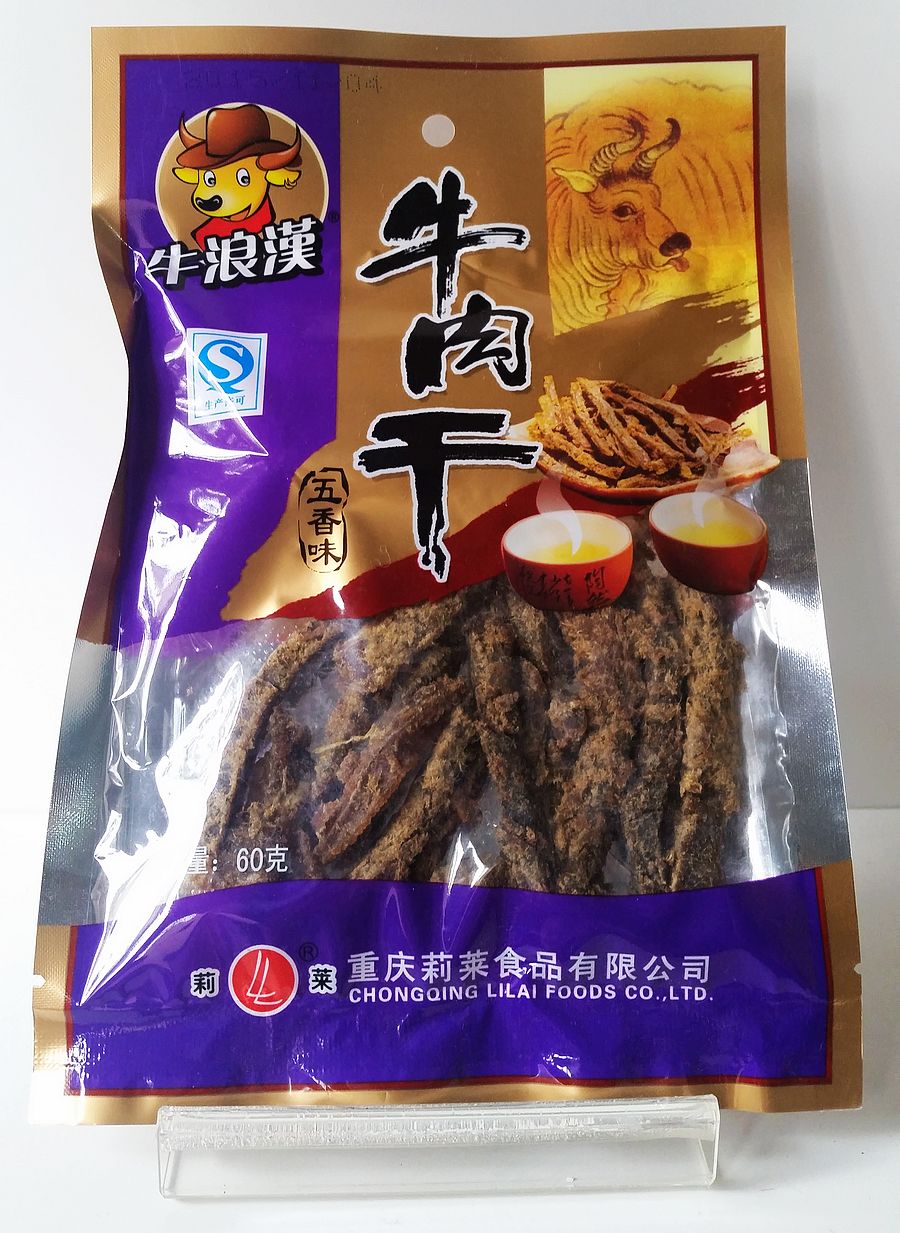60g 牛浪汉 牛肉干 五香味