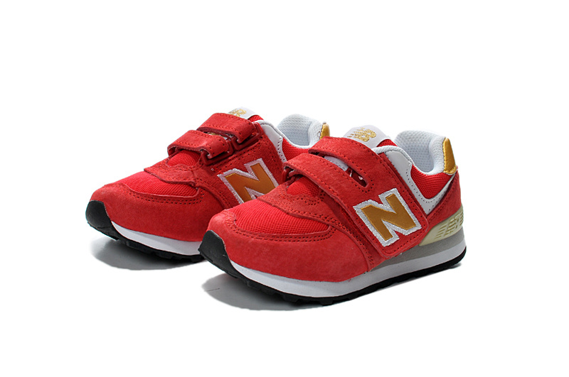 新百伦童鞋574系列红金猪八哥new balance nb 童鞋kv574 27-37