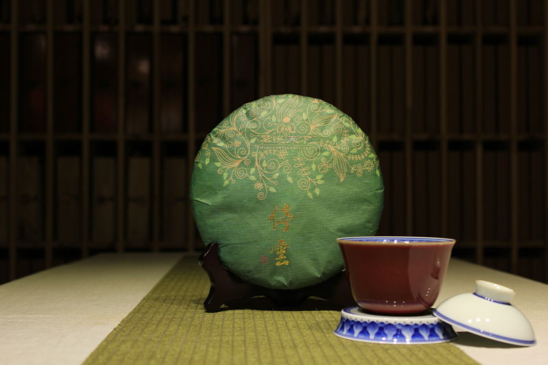 茗悦天下新款纪念白茶饼"停云"350g 福鼎白茶白牡丹