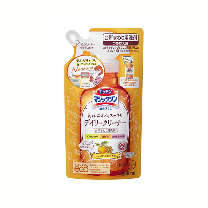 日本原装进口花王魔术去油污清洁喷雾剂补充装 250ml