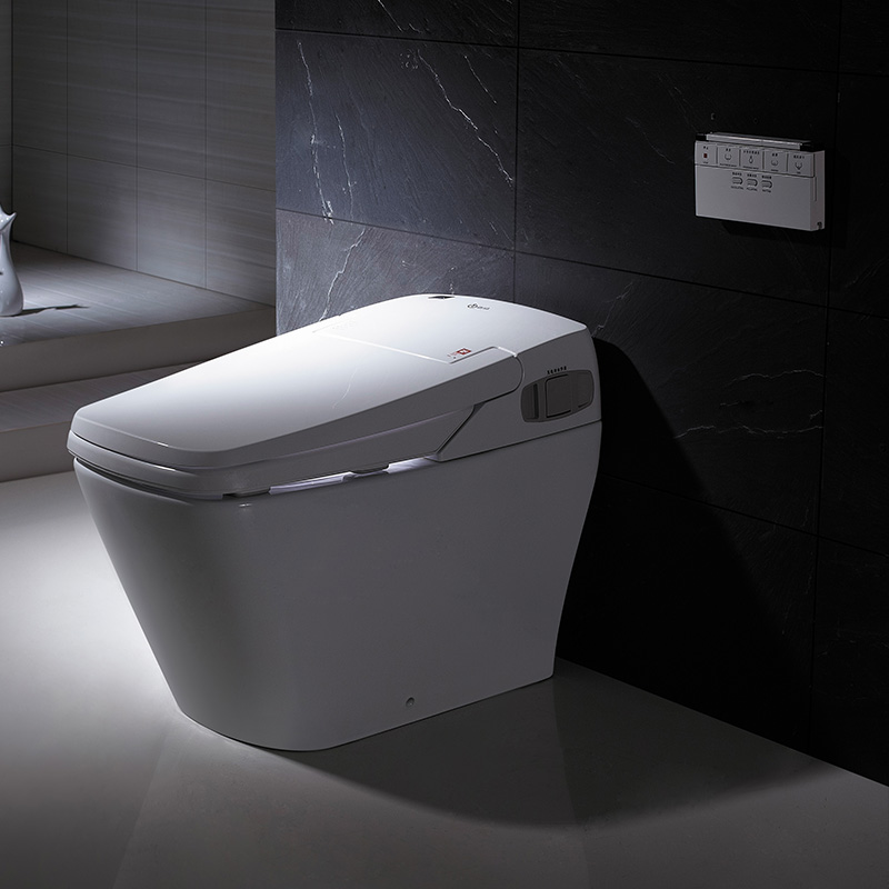 s8009体即热式全智能马桶无水箱坐便器自动冲水烘干座便器 - 适马卫浴