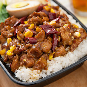 爽口宫保鸡丁饭