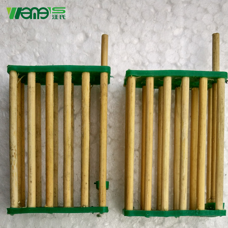 汪氏蜂具竹子王笼优质中蜂意蜂囚王笼耐用防盗器14根囚蜂王笼批发