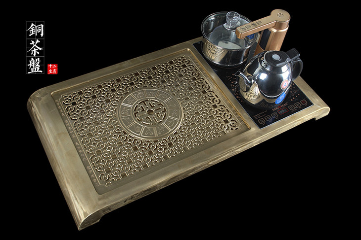 铜茶盘(运费到付)