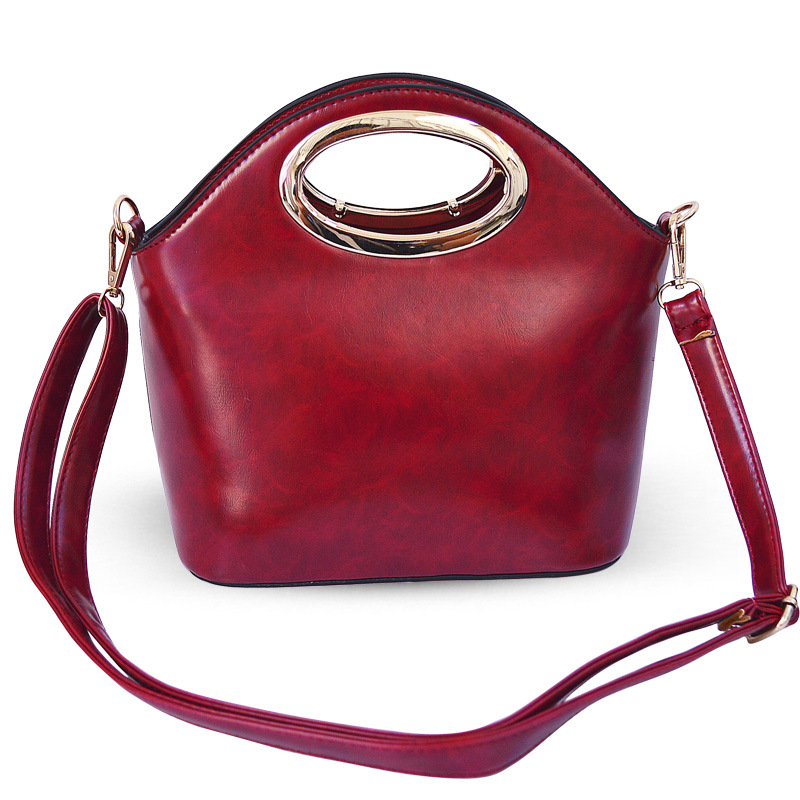 2016时尚新款金属手提女包 单肩斜挎韩版潮女士包包