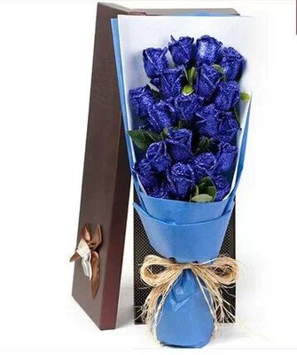 蓝玫瑰礼盒