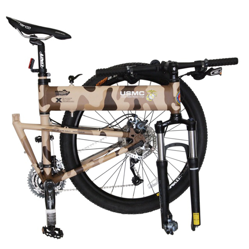 蒙特奇montague伞兵折叠自行车 rangers 游骑兵迷彩