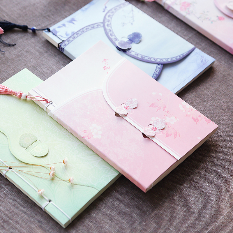 三年二班●原创复古手工线装本空白页记事本日记本笔记本书写本子