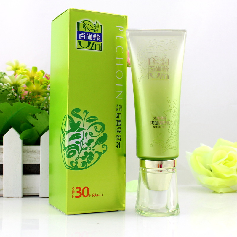 百雀羚防晒乳 草本护肤 水嫩精纯防晒隔离乳40g spf30  pa