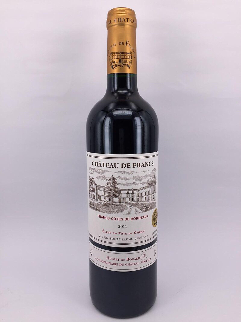 法国法兰庄园红葡萄酒 Chateau de Francs 产 