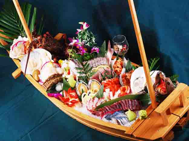 锦绣龙舟富贵刺身拼盘