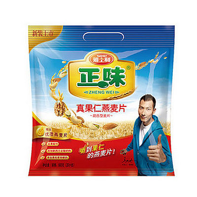 雅士利正味真果仁 燕麦片600g