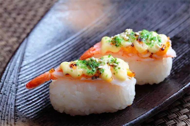 火炙虾寿司