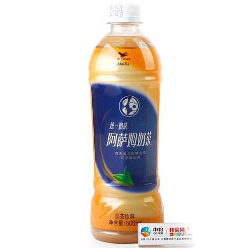 统一 阿萨姆奶茶瓶装500ml