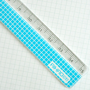 三年二班●爱好文具 小清新 可爱碎花学生专用米尺直尺 尺子15cm