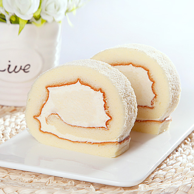 台湾特色蛋糕 经典奶冻卷250g