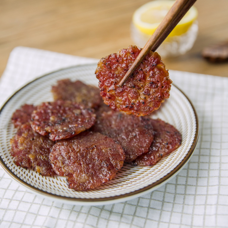 金钱烧烤猪肉(100克)