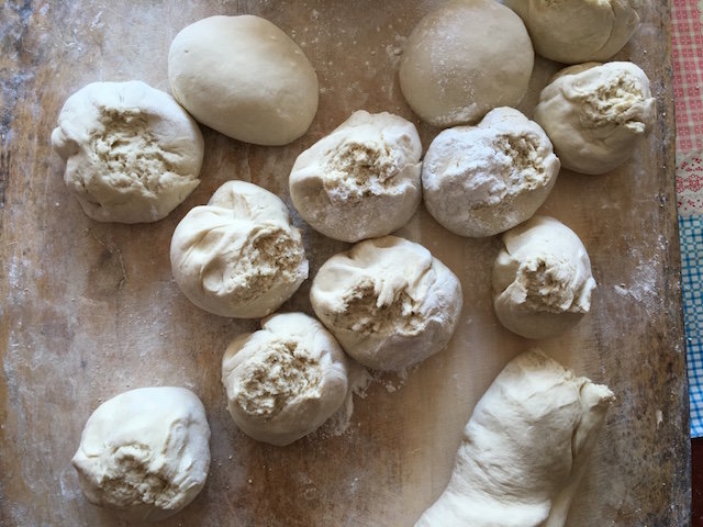 馒头| 纯手工揉面 自家小麦磨的面粉 无添加各种剂 六只装/极客农场