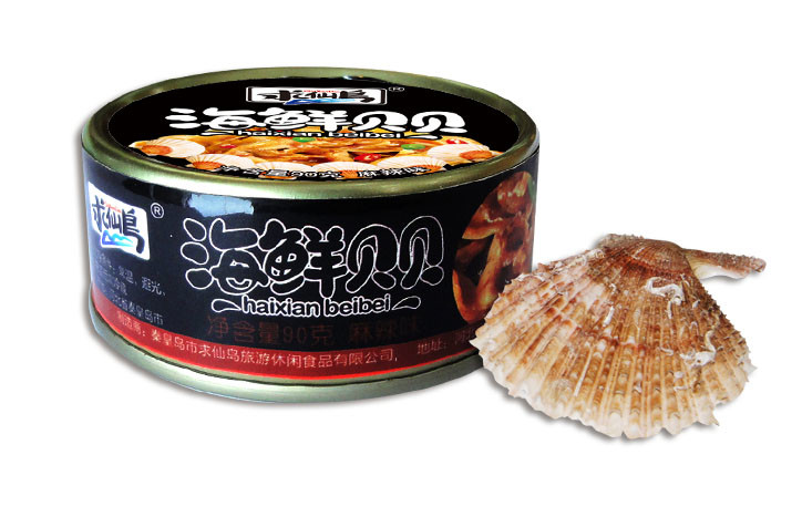 【求仙岛】海鲜贝贝90g 求仙岛休闲食品