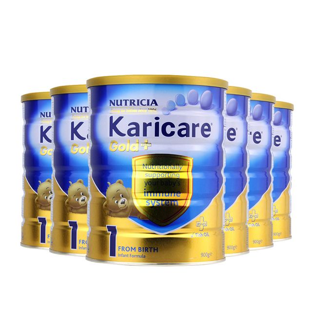 karicare 可瑞康金装加强一段 900g 0-6月 (6罐包邮)