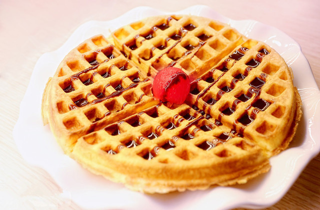 巧克力原味华夫饼