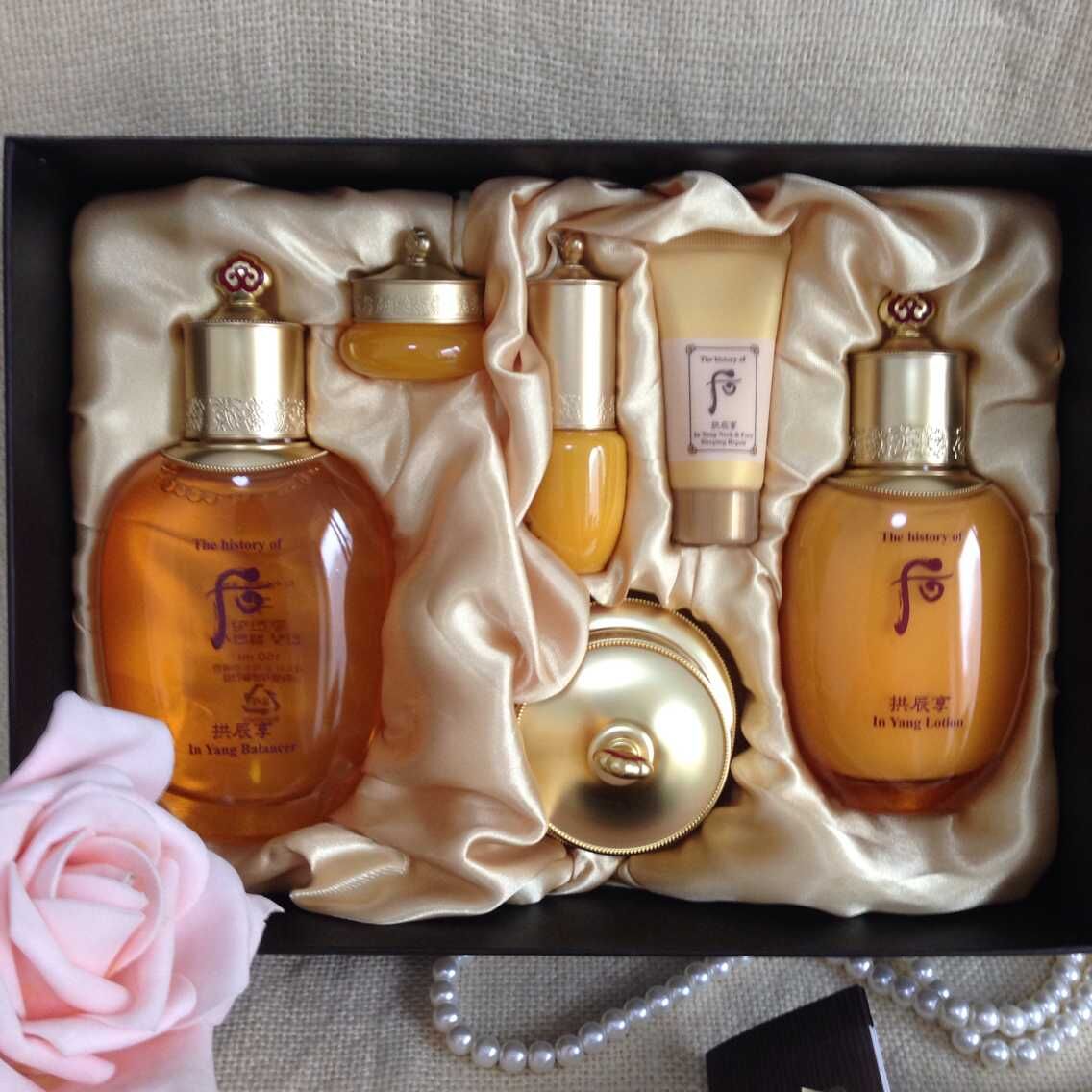 韩国正品代购whoo后平衡共振享拱辰享3三件套盒 补水 保湿