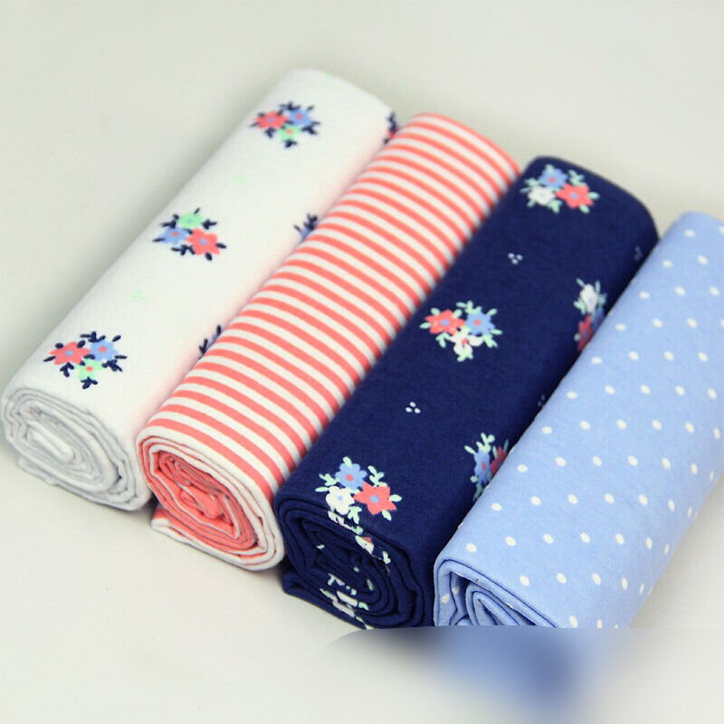 婴幼儿天然纯棉法兰绒被单 包布小毯床单3套起