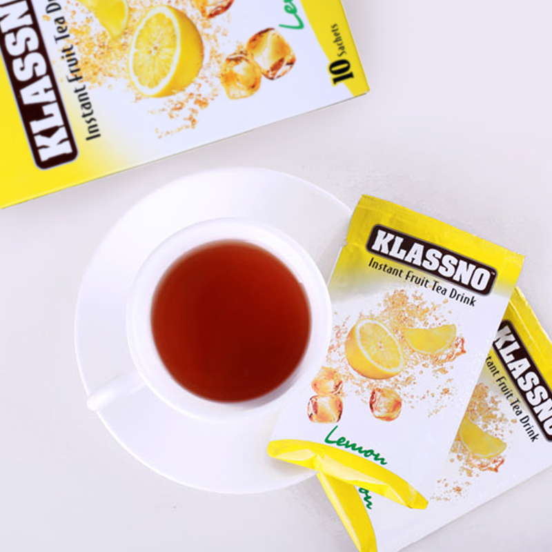 马来西亚进口卡司诺柠檬味速溶红茶180g(盒装)10包送爱奇艺会员