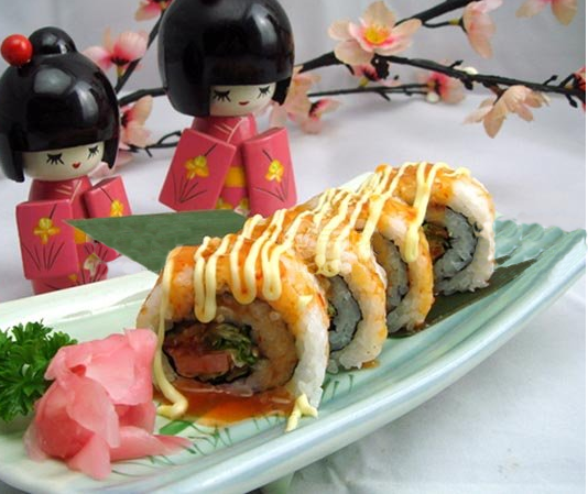 火炙芝士培根卷 10枚 - 缘创意寿司店