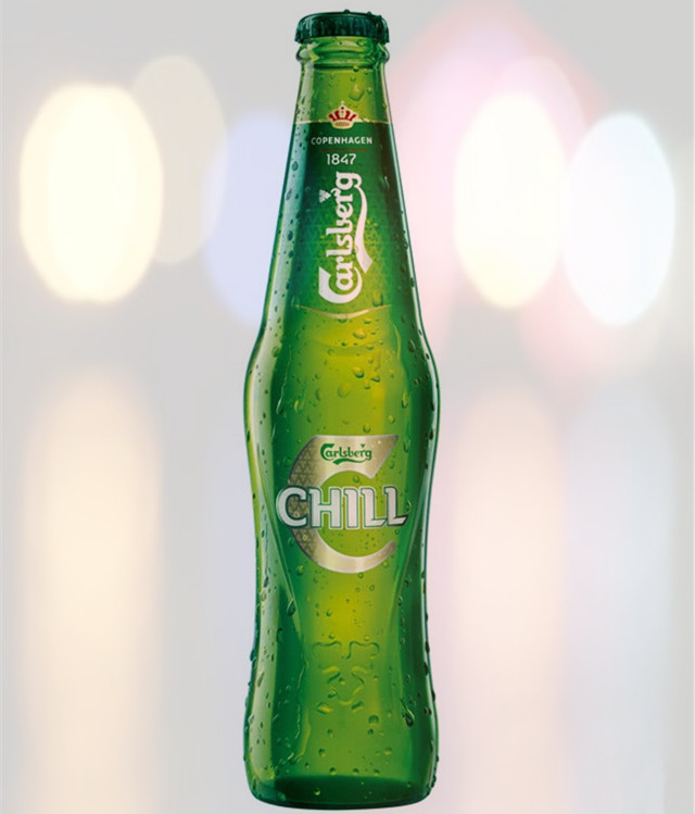 冰纯嘉士伯啤酒