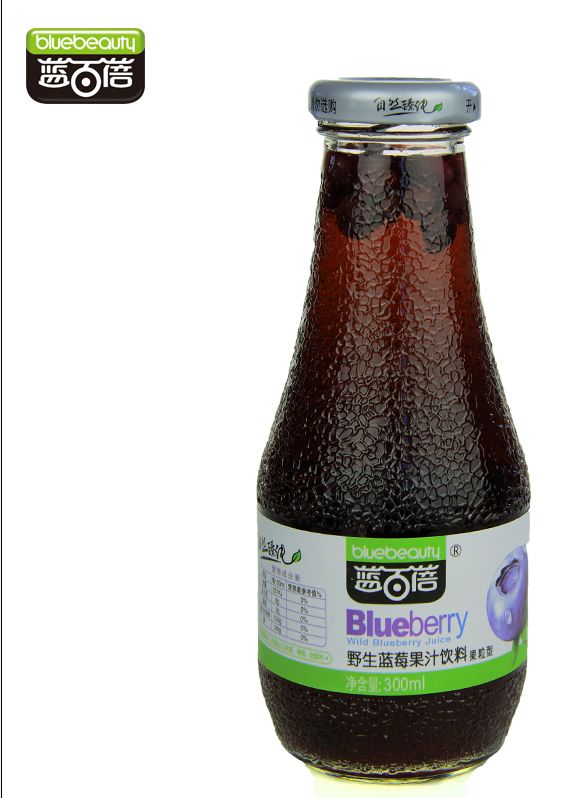野生蓝莓果汁(瓶装)