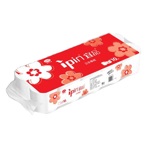 宜品卫生卷纸3层10卷