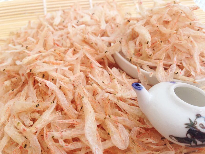 超特级 无盐淡干生虾皮 个大完整饱满 虾皮干货 自晒