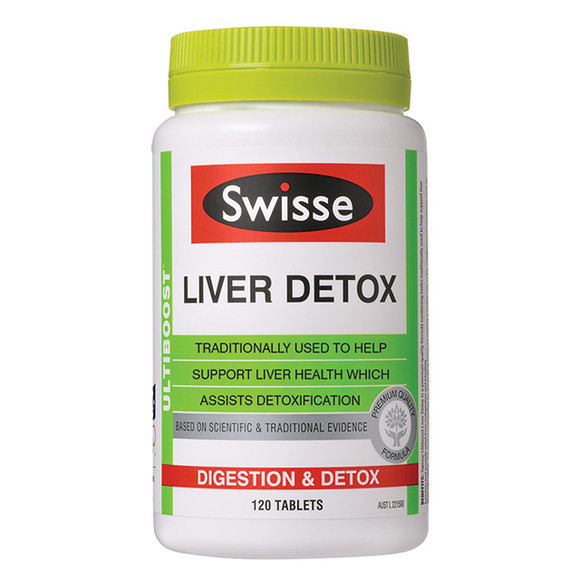swisse奶蓟草护肝片120粒 解酒排毒滋补肝脏保