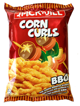 9556196003352 珍珍玉米脆条(烧烤味)90g*10*3(马来西亚)