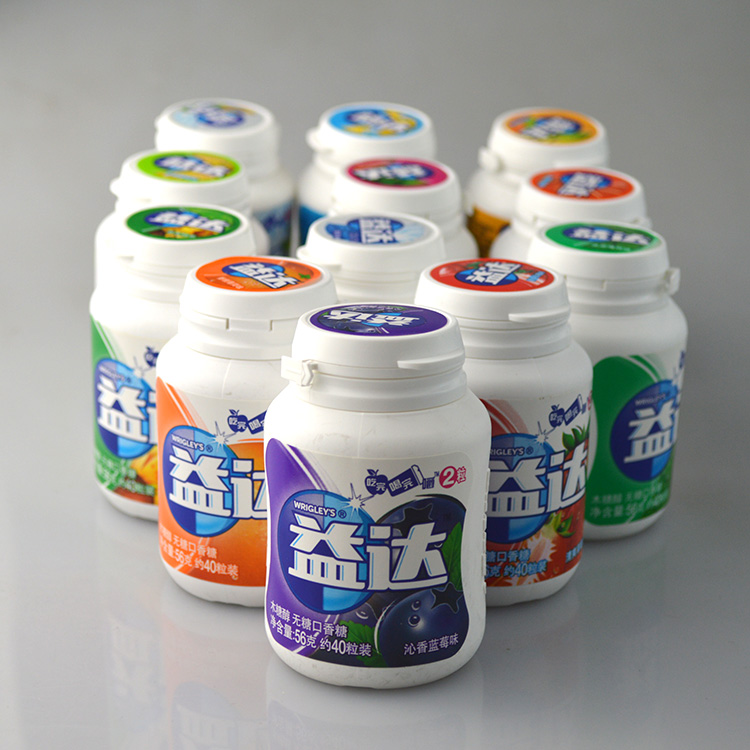 益达无糖口香糖 瓶装
